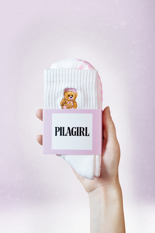 Pilates socks "HONEY"